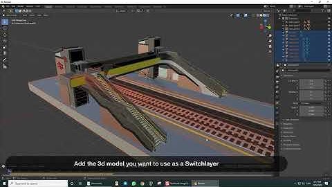 Create Switch layers in ARki app using Blender