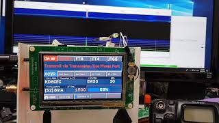 WSPR beacon transmission via transceiver in EU1KY AA