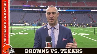 Browns vs. Texans Postgame Analysis Self-Inflicted Wounds | Cleveland Browns