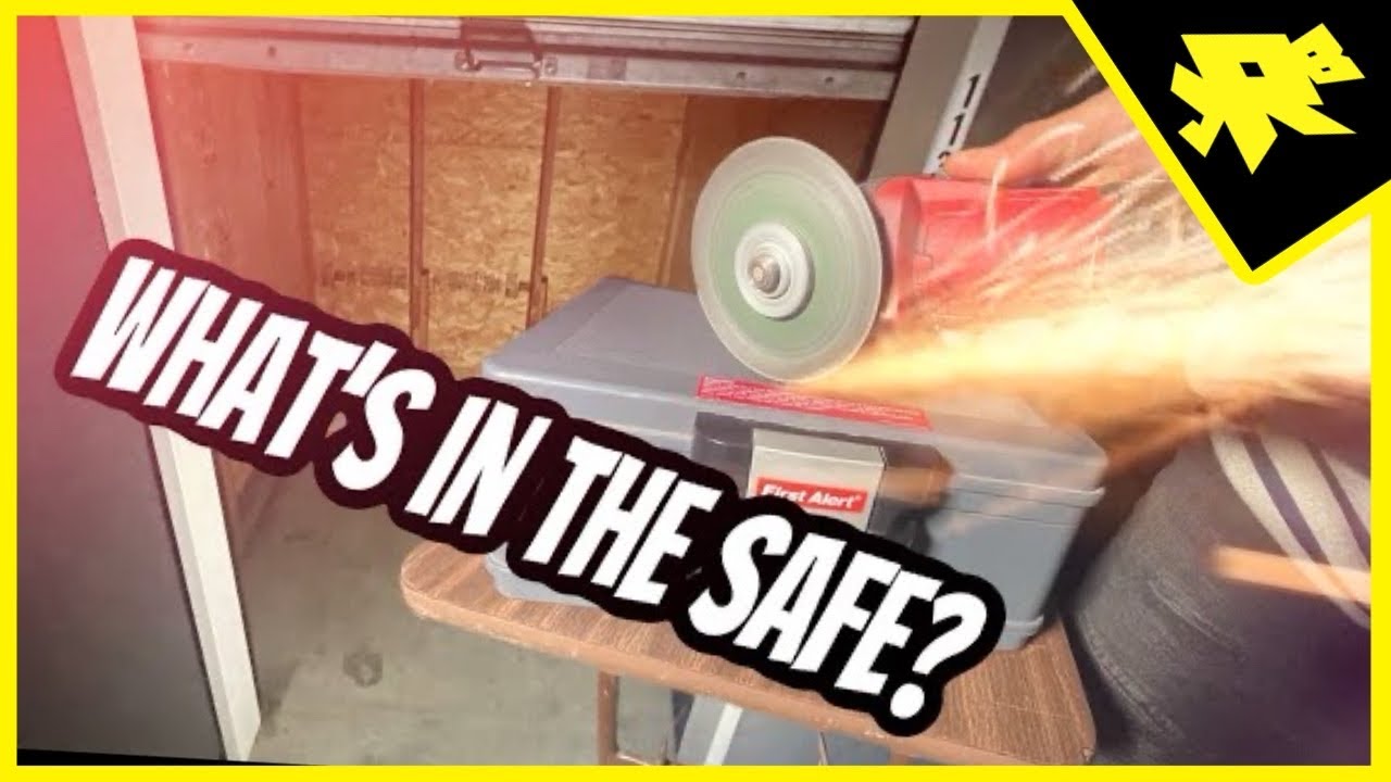 We found a safe in an abandoned storage unit !! - YouTube