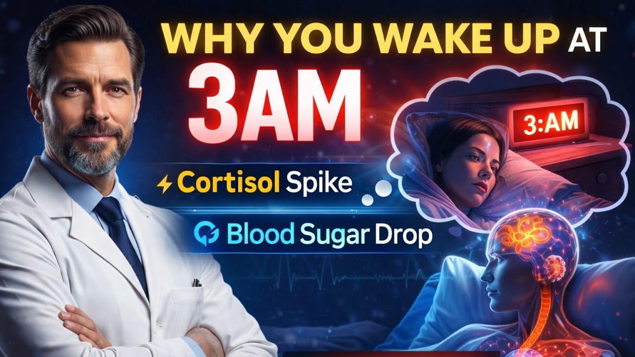 Why You Wake Up at 3AM Every Night (It’s Not Random!) - YouTube