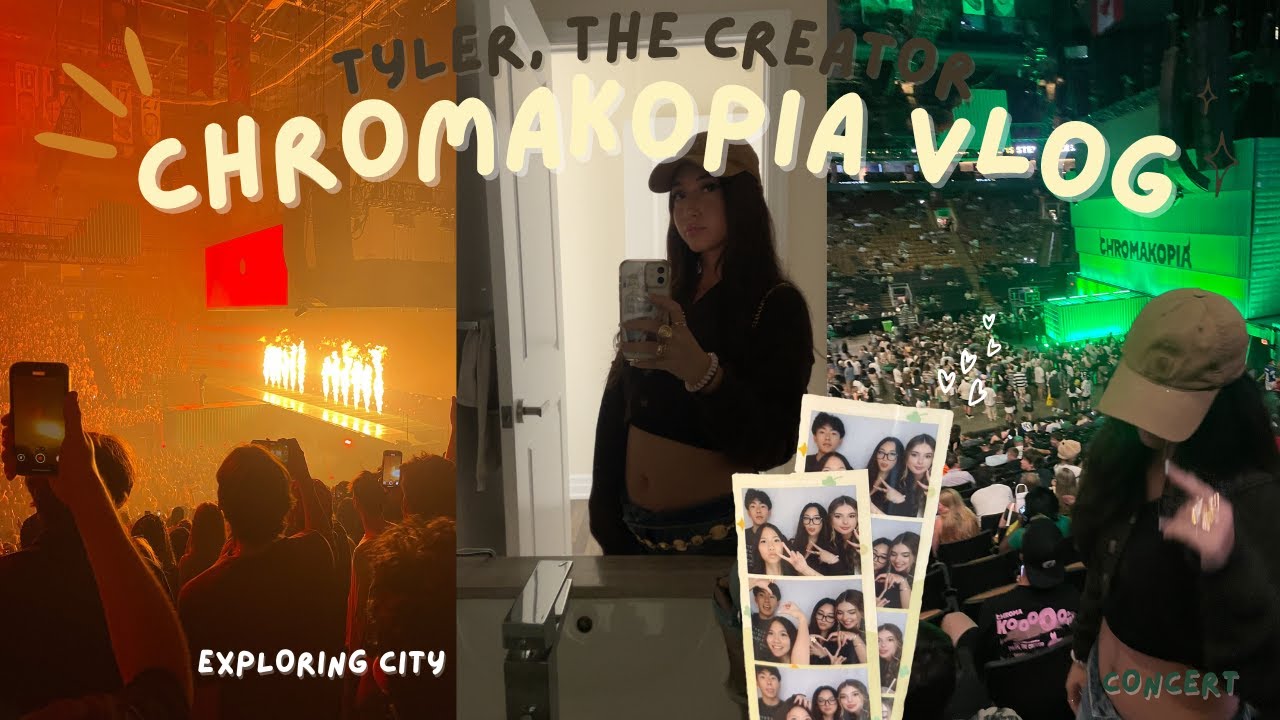 CHROMAKOPIA 2025 - tyler the creator tour vlog - YouTube