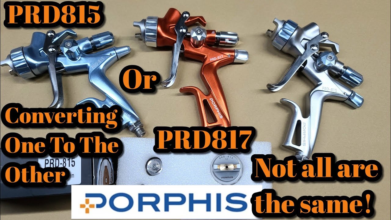 Porphis PRD817 PRD815 Convert One To The Other Compatability - YouTube
