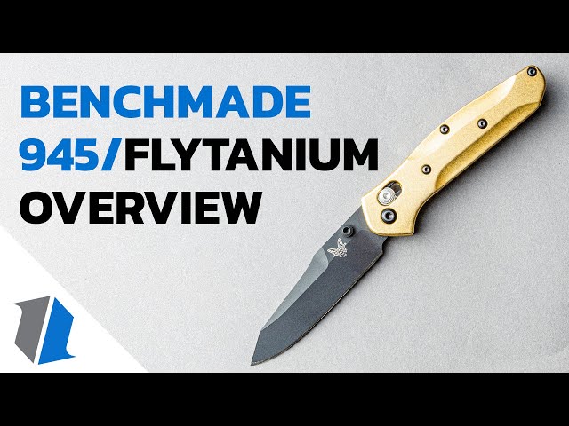 Benchmade 945 Mini Osborne - Knife Overview - YouTube