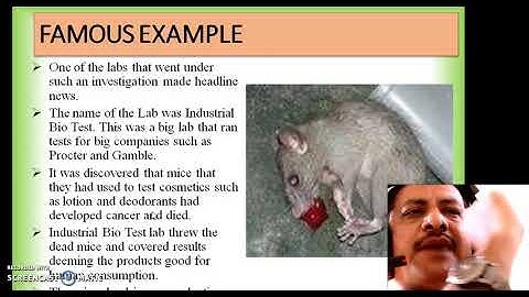 Good Laboratory Practice (GLP) Part I