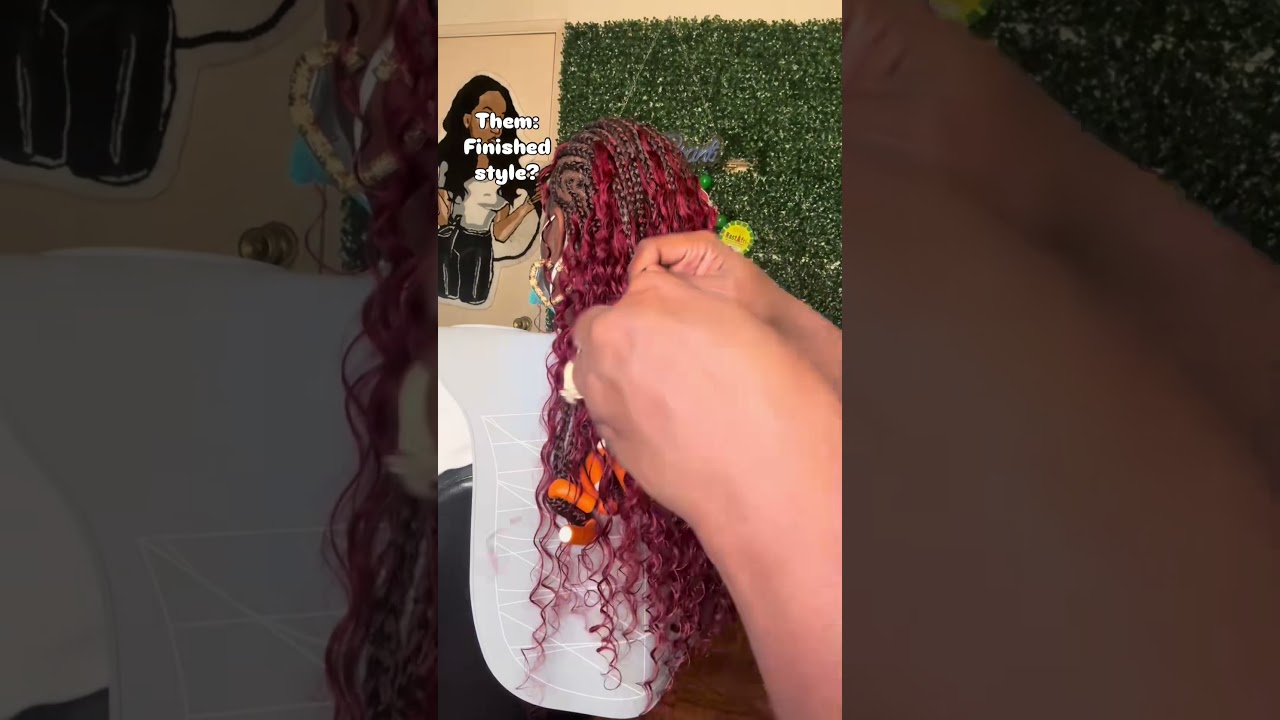 Grab you some Braid slayer mousse 💚