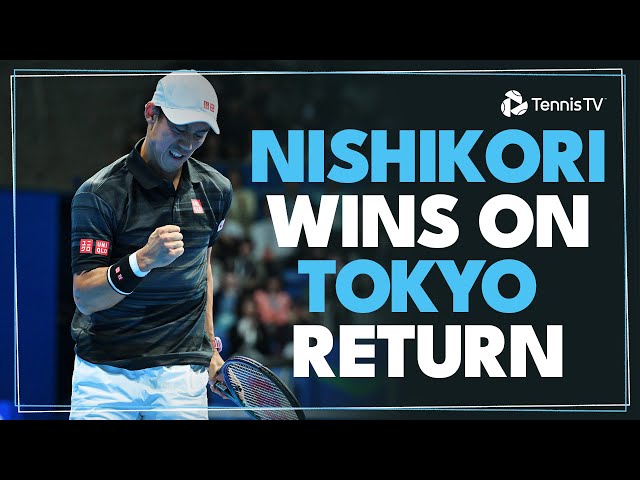 6 Years LaterKei Nishikori Wins On Return To Tokyo vs Cilic