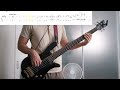 DUSTCELL - Caffeine【Bass Cover + TAB】