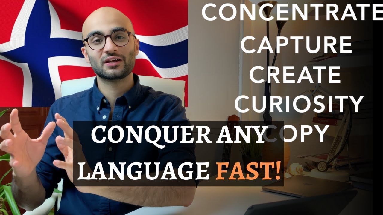 How I learned Norwegian in 4 months  | The 5C'S FRAMEWORK