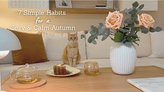 7 Simple Habits For A Cozy Calm Autumn Baking Easy Carrot Cake