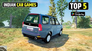 TOP 5 INDIAN CAR DRIVING SIMULATOR GAMES FOR ANDROID | NEW HIGH GRAPHICS CAR DRIVING GAMES 2023 screenshot 5