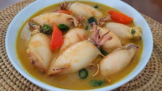 Gurih Banget Cumi Tahu Dan Telur Dimasak Begini Bikin Suamiku Ketagihan!! Minta Dimasakin Lagi