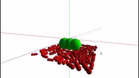 Physics simulation test #1
