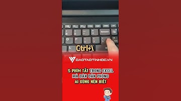 5 phím tắt trong Excel mà dân văn phòng ai cũng nên biết #daotaotinhoc #tinhocvanphong #excel