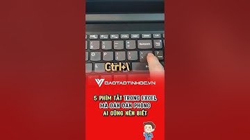 5 phím tắt trong Excel mà dân văn phòng ai cũng nên biết #daotaotinhoc #tinhocvanphong #excel