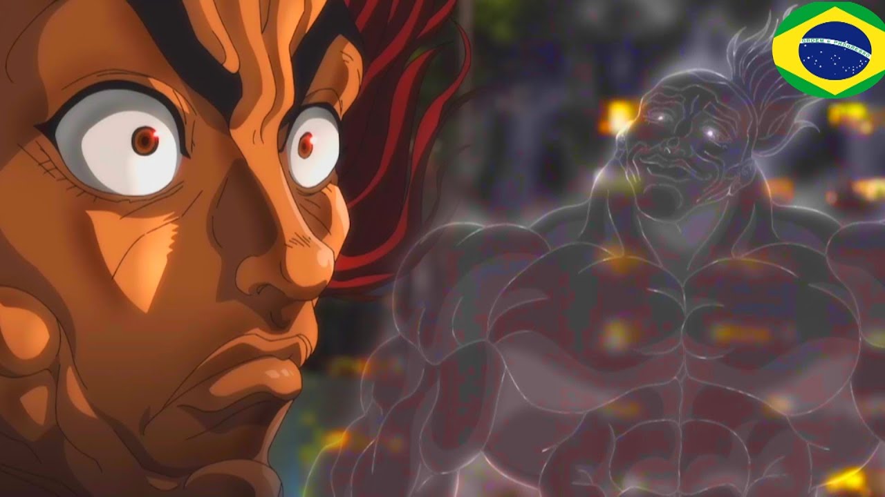 Yujiro Hanma VS Kaku Kaioh ( Melhor luta do anime 😳 ) * Baki dublado