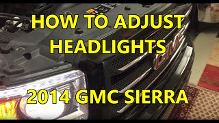 Career Overview [HOW TO] Easily Adjust Headlights - 2014-2018 GMC Sierra / Chevy Silverado (Fast)