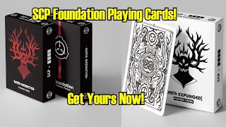 Vermilion's SCP Foundation Playing Cards: Complete Unboxing Review