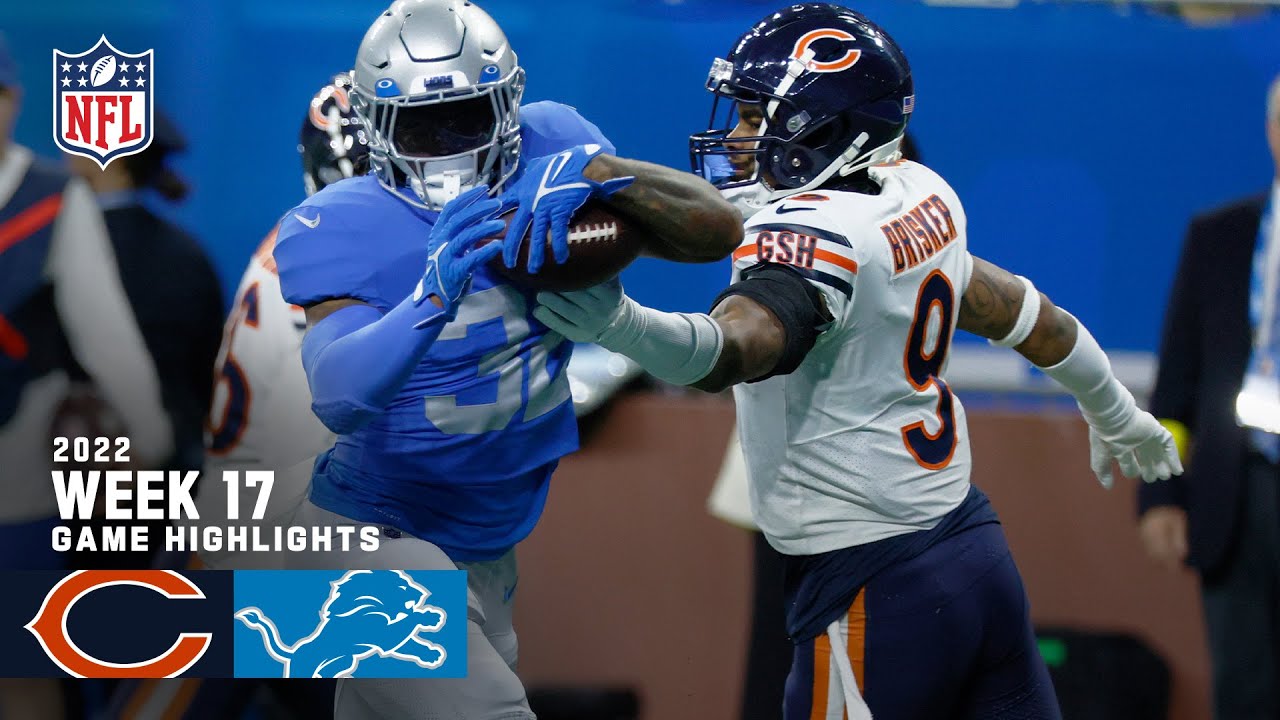 detroit lions at chicago bears 2022