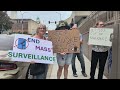 Roanoke residents rally against Flock camera surveillance program