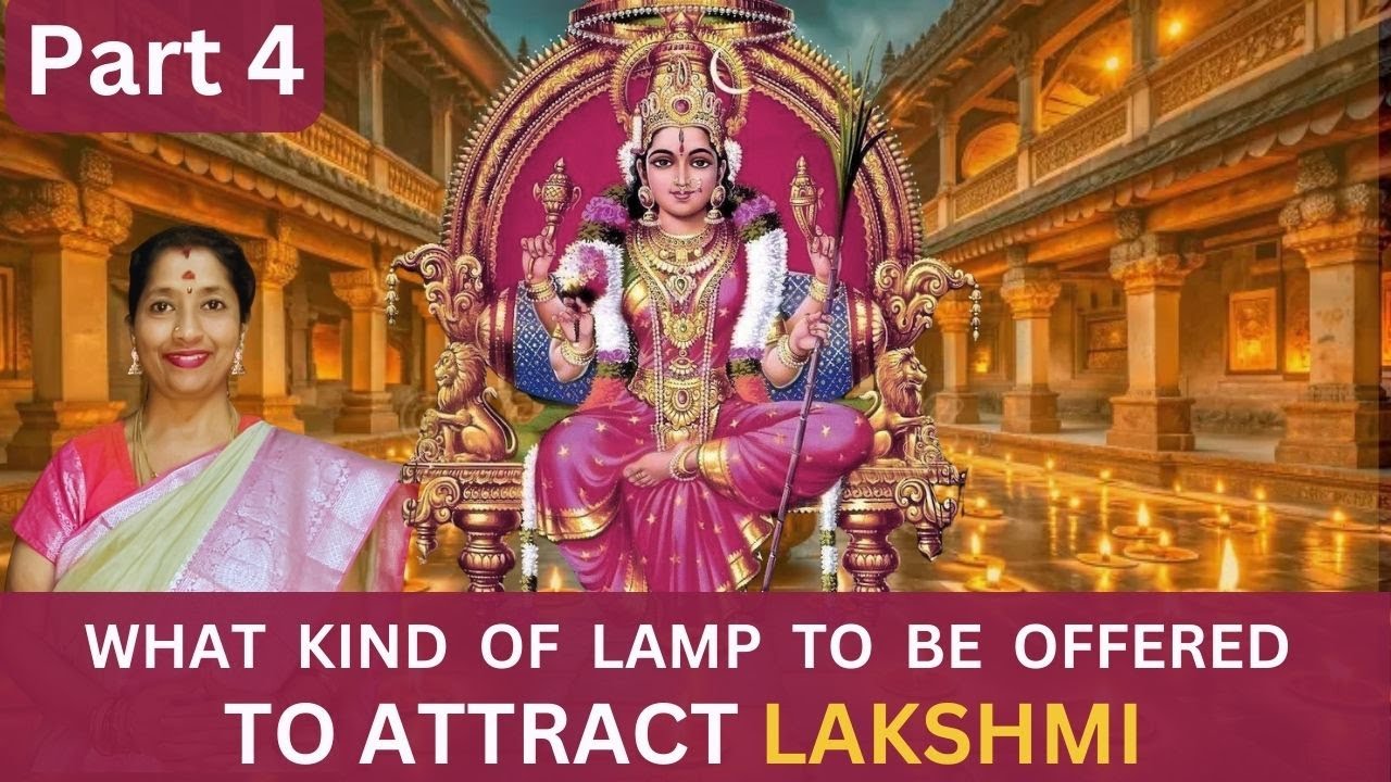 What kind of lamp to be offered to Lalithambika | Shakti Awakening With Vidhyaa Prakash