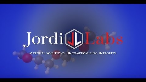 Jordi Labs Analytical Chemistry Laboratory Testing Video
