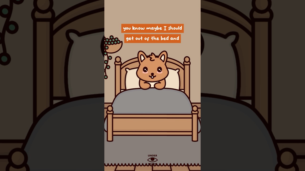 My Kind Of Day 🐿️ Squirrel Lying In Bed | Relatable Animation Meme | Original Audio: @SeanPhilippe