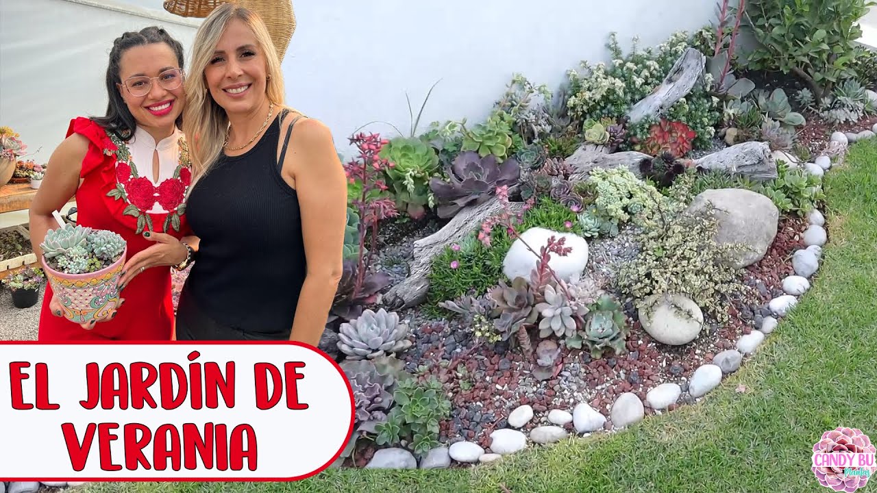 TOUR POR EL JARDÍN DE VERANIA TORRES │Candy Bu
