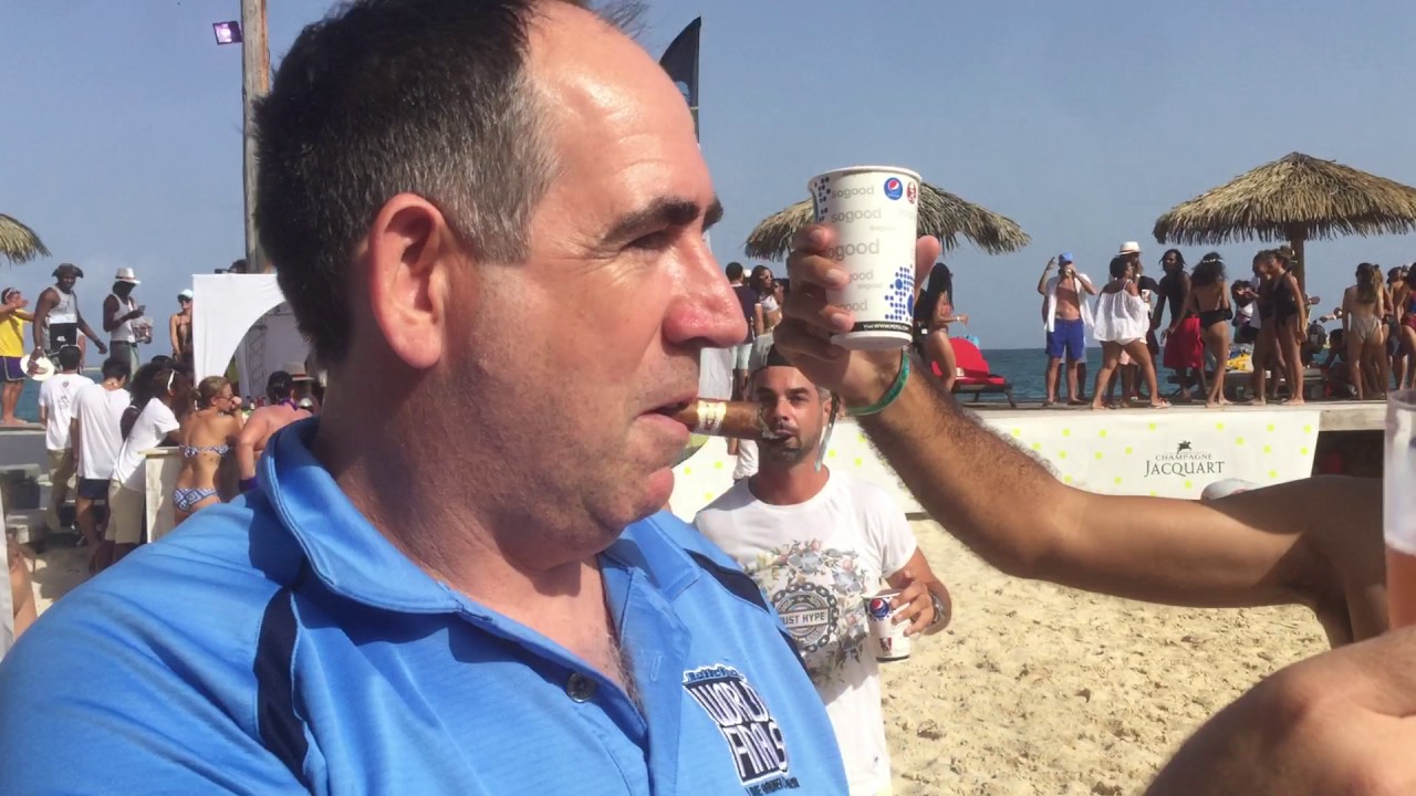 Beach Party On Guadeloupe Island