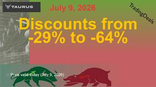 Promo Taurus Arena 64% July 09 2026 coupon code