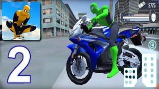 Amazing Spider Rope Hero Simulator - Gameplay Walkthrough Part 2 (Android, iOS) screenshot 1