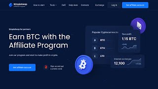 Introducing Simpleswaps New Affiliate Tool - Defi Api