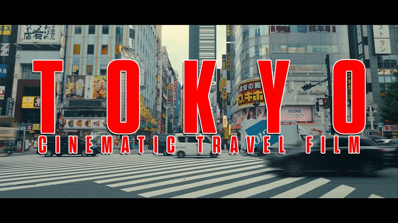 TOKYO IN MOTION | Cinematic Travel Film | DJI Osmo Pocket 3