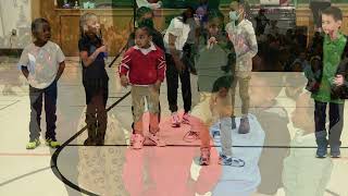 Reading With Rappers at Gibson Elementary School