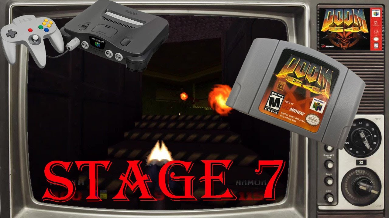 DOOM 64 Stage 7: Research Lab