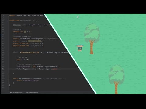 Making My First Game - Animation e World with Java, LibGDX, Inkscape and Tiled. #2