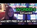 Winning BIG on Free Play With Wonder 4 Slots!!! BONUSES and Big Line Hits!!!