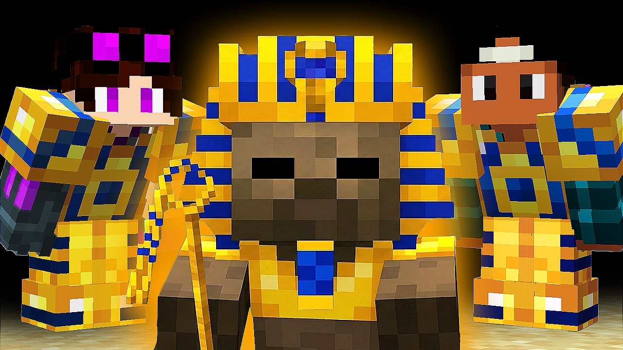 O EXÉRCITO DE FARAÓS ZUMBI DO MINECRAFT