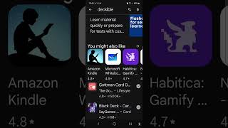 Review Deckible (or any other)  App in Google Play Store from Phone | Rev Ronda Del Boccio