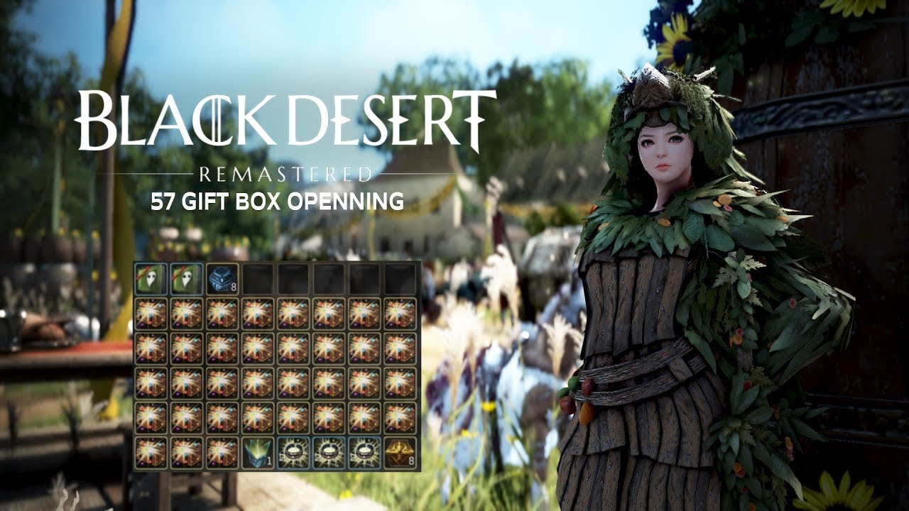 Black Desert Online | 57 Gift Box openning