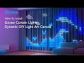 Govee Curtain Lights | ستارة كوفي الضوئية الذكية | مراجعة كاملة و تجربه
