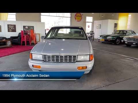 1994 Plymouth Acclaim Sedan Claremore  Tulsa  Owasso  Broken Arrow  Bixby  Collinsville