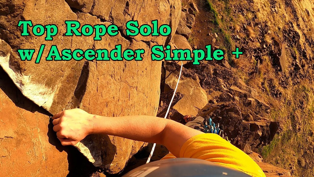 Tope Rope Solo w/Ascender + (Rap. w/Figure 8) YouTube