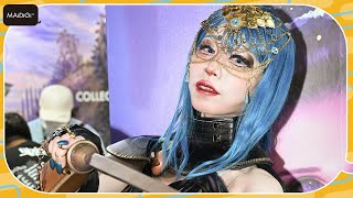 【東京ゲームショウ2024】コスプレーヤーやコンパニオンも会場彩る　会場風景（4）