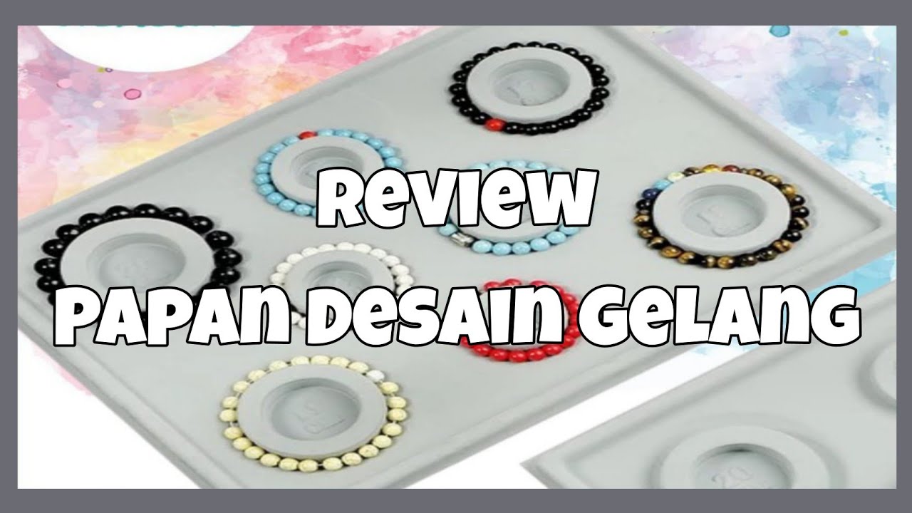 Download Review Papan Desain Gelang - Bead Design Board How to Use