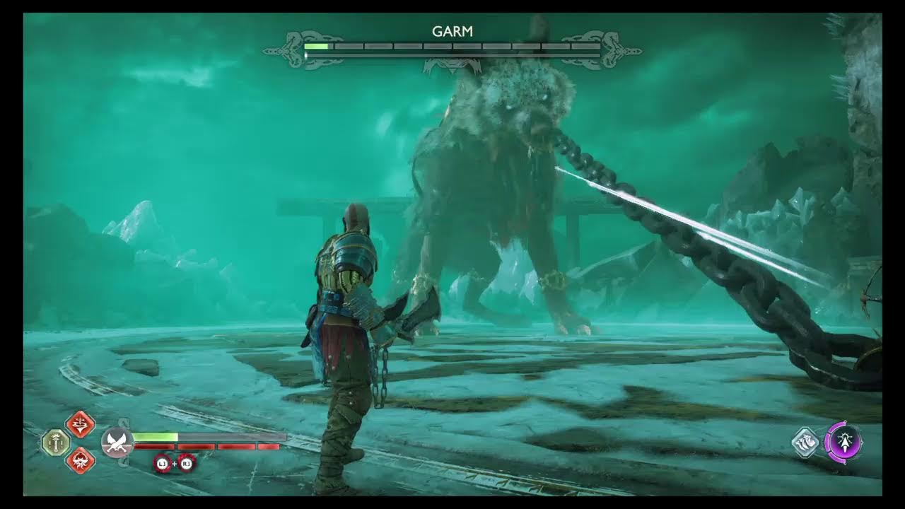 God of War Ragnarok boss Garm - YouTube