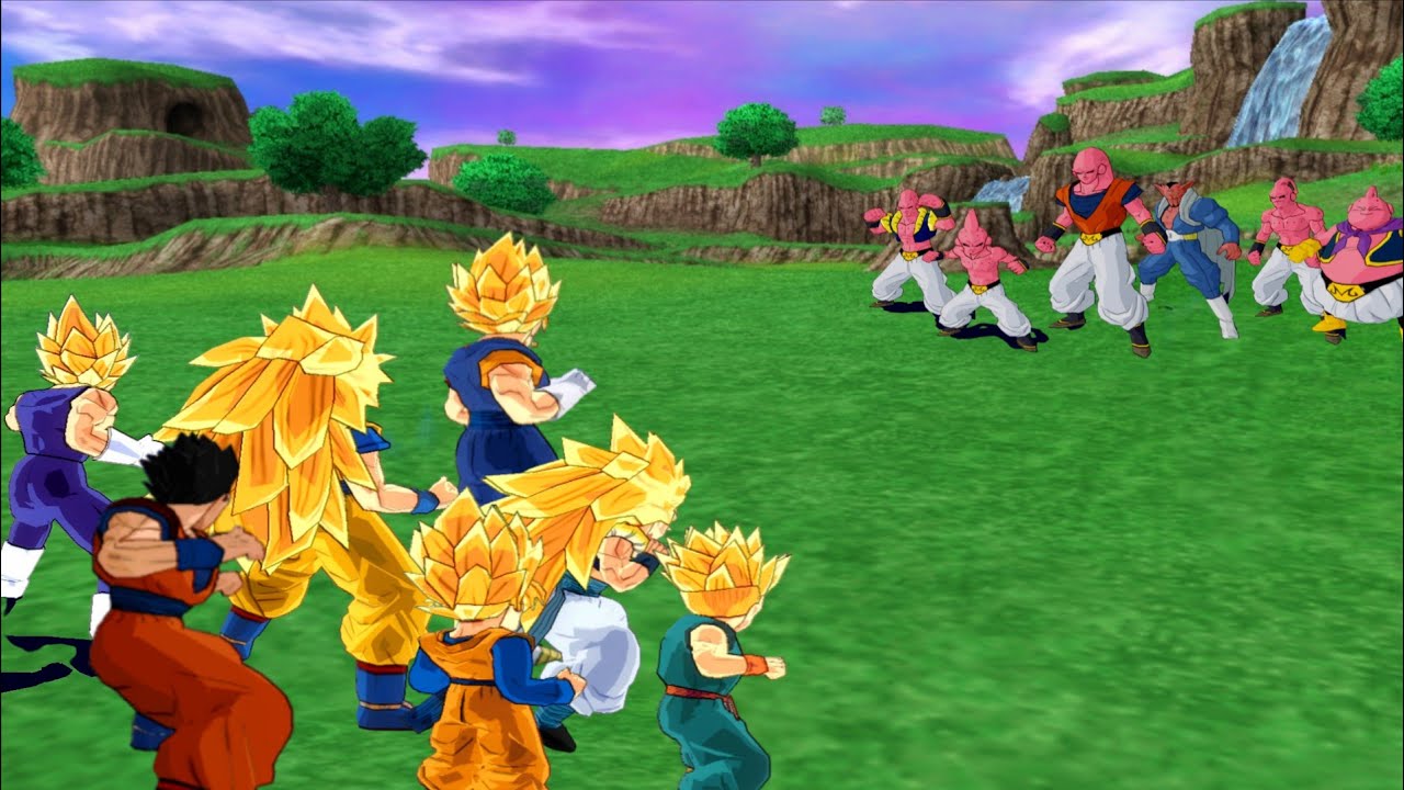 Goku Vs Kid Buu Final Battle Z Fighters Vs Buu Team DBZ BT3 Android goku-vs-kid-buu-final-battle-z-fighters-vs-buu-team-dbz-bt3-android
