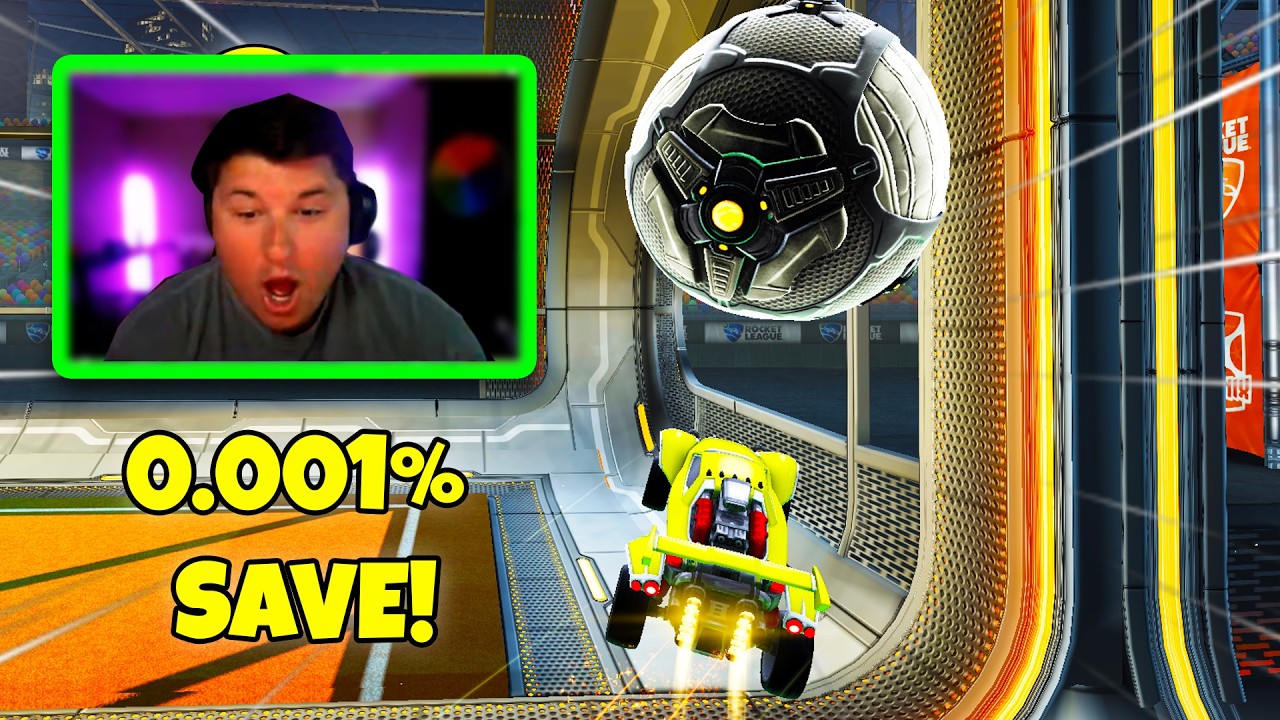 1 in 1,000,000 Moments in Rocket League! #54 (TOP 100)