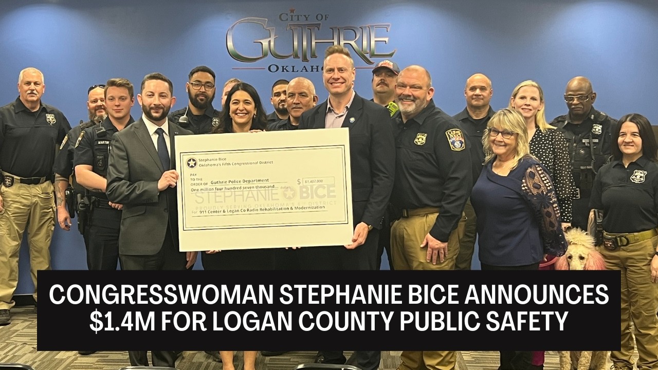 Член Конгресса Стефани Байс объявила о выделении 1,4 млн долларов на обеспечение общественной без...