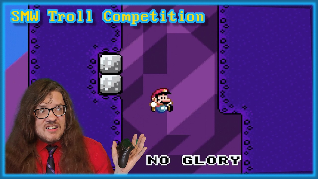 SMW Troll Competition - Wuper Mario and Average QLDC | Troll Level ► Super Mario World